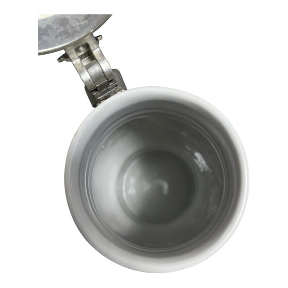 Vintage Avon Collectors Beer Stein with Pewter Lid – Nautical Ship Design - Picture 7 of 8